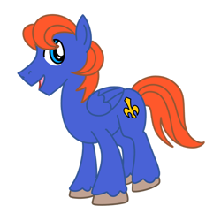 Size: 1280x1280 | Tagged: safe, artist:omegaridersangou, lancer, earth pony, pegasus, pony, g1, g4, my little pony tales, g1 to g4, generation leap, male, simple background, solo, transparent background