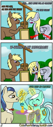 Size: 1280x3024 | Tagged: safe, artist:outofworkderpy, coco crusoe, derpy hooves, horte cuisine, lyra heartstrings, savoir fare, pegasus, pony, unicorn, comic:out of work derpy, g4, adorasexy, bow, clothes swap, cute, dialogue, embarrassed, female, flustered, funny, funny as hell, glowing, glowing horn, horn, hungry, l.u.l.s., magic, magic aura, male, mare, sexy, stallion, starving, stealing, stomach noise, sweat, telekinesis, thief, yelling