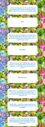 Size: 2048x5782 | Tagged: safe, gameloft, pinkie pie, trixie, earth pony, pony, unicorn, my little pony: magic princess, official, brooch, cape, clothes, dialogue, dialogue box, event, female, hat, jewelry, mare, mobile game, speech bubble, text, trixie's cape, trixie's hat
