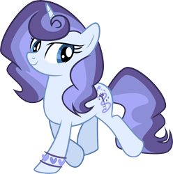 Size: 7889x7938 | Tagged: safe, artist:shootingstarsentry, oc, oc:darling, pony, female, mare, offspring, parent:fancypants, parent:rarity, parents:raripants, simple background, solo, transparent background