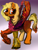 Size: 3000x4000 | Tagged: safe, artist:ja0822ck, oc, oc only, chimera, chimera pony, pony, gradient background, ponified, solo