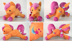 Size: 1181x676 | Tagged: safe, artist:featherpaw14, sunny starscout, earth pony, pony, g5, cute, female, irl, photo, plushie, solo, sunnybetes