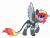 Size: 5560x4228 | Tagged: safe, artist:crazysketch101, oc, oc only, oc:crazy looncrest, pegasus, pony, base used, leonine tail, simple background, solo, tail, transparent background