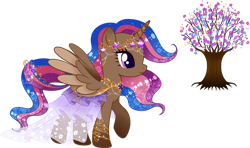 Size: 1024x607 | Tagged: safe, artist:lightfurygirltamer2, oc, oc only, alicorn, pony, alicorn oc, clothes, dress, female, horn, mare, raised hoof, simple background, solo, transparent background, wings