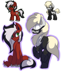 Size: 921x1073 | Tagged: safe, artist:brybrychan, oc, oc only, earth pony, pony, pony town, clothes, earth pony oc, face mask, female, mare, mask, raised hoof, simple background, transparent background, unshorn fetlocks, white eyes