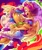 Size: 1660x2000 | Tagged: safe, artist:regenbogen, scootaloo, pegasus, pony, anthro, g4, anthro ponidox, anthro with ponies, self paradox, self ponidox, toy interpretation