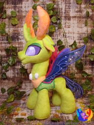 Size: 2304x3072 | Tagged: safe, artist:1stastrastudio, thorax, changedling, changeling, g4, high res, irl, king thorax, photo, plushie, solo
