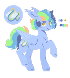 Size: 540x599 | Tagged: safe, artist:wholesomeponies, oc, oc only, oc:rocket trail, pegasus, pony, cutie mark, ear fluff, female, mare, no pupils, offspring, parent:bow hothoof, parent:windy whistles, parents:windyhoof, pegasus oc, reference sheet, simple background, solo, transparent background, unshorn fetlocks