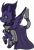 Size: 2511x3641 | Tagged: safe, artist:thecommandermiky, oc, oc only, oc:miky command, cheetah, hybrid, pegasus, pony, armor, cape, clothes, female, green eyes, knight, mare, paws, pegasus oc, pony oc, purple hair, simple background, solo, spread wings, transparent background, wings