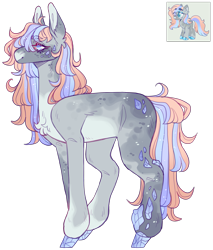 Size: 1903x2234 | Tagged: safe, artist:sleepy-nova, oc, oc:soft crystals, earth pony, pony, female, mare, simple background, solo, transparent background