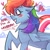 Size: 2048x2033 | Tagged: safe, artist:dmitrymemovznok, rainbow dash, pegasus, pony, g4, blushing, female, heart, high res, lesbean, lesbian, lesbian pride flag, pride, pride flag, solo, text, unshorn fetlocks