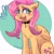 Size: 2048x2033 | Tagged: safe, artist:dmitrymemovznok, fluttershy, pegasus, pony, g4, choker, chokershy, cross, ear piercing, heart, high res, inverted cross, open mouth, open smile, piercing, sitting, smiling, solo