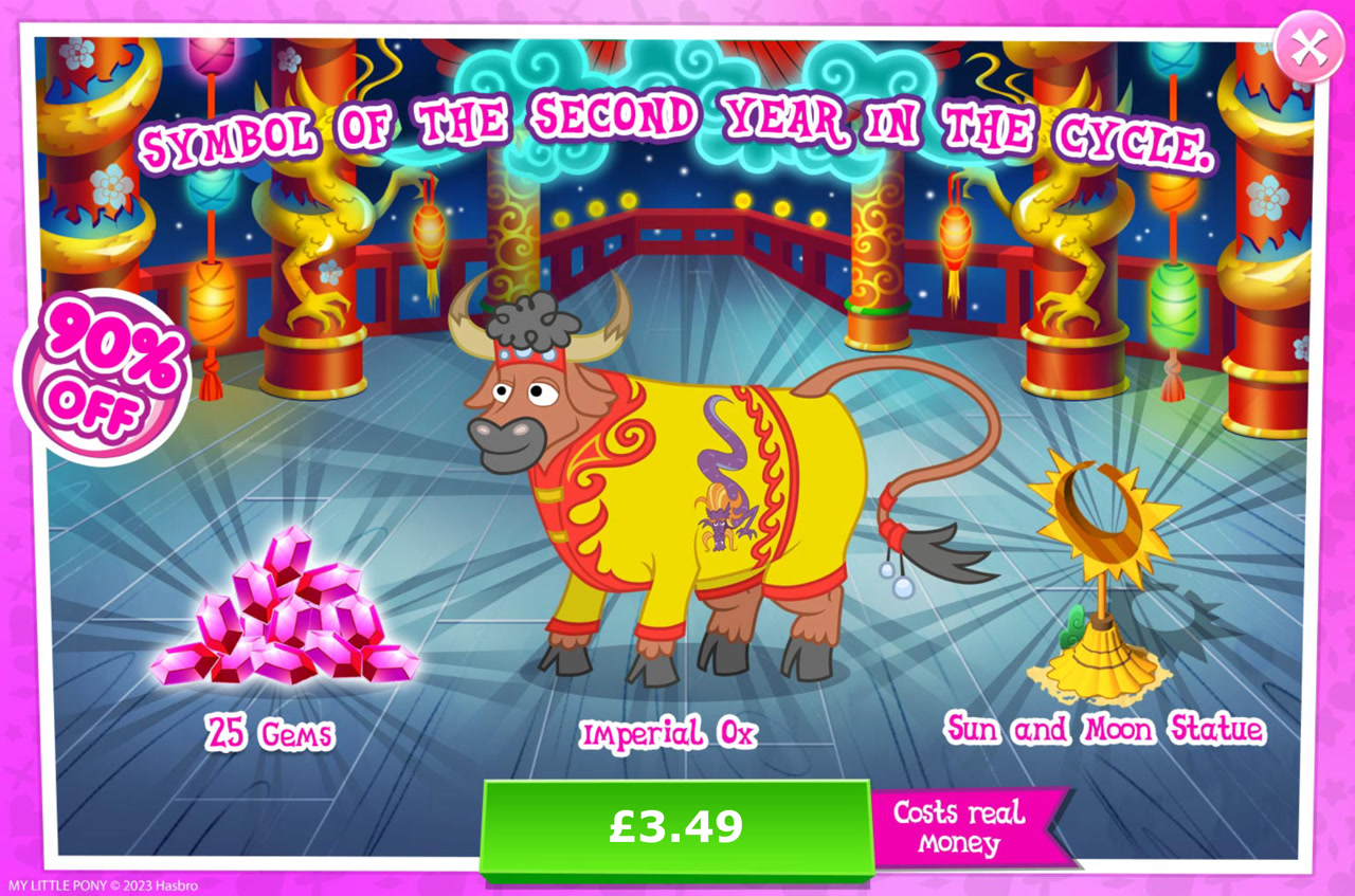 Mlp Bull Riding #3040733 - safe, gameloft, bull, cow, g4, my little pony: magic ...