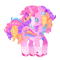 Size: 2048x2048 | Tagged: safe, artist:noriko, firefly, pinkie pie (g3), star catcher, twilight sparkle, oc, oc only, alicorn, pegasus, pony, unicorn, g1, g3, g4, bow, colored hooves, curly mane, curly tail, dot eyes, eyes closed, female, heart, heart mark, high res, hoof heart, hug, male, mare, micro, ponies riding ponies, ponysona, rainbow curl pony, riding, simple background, smiling, spread wings, tail, tail bow, twilight sparkle (alicorn), underhoof, white background