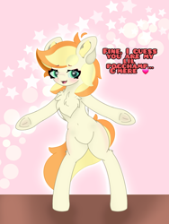 Size: 1080x1440 | Tagged: safe, artist:sodapop sprays, oc, oc:sodapop sprays, pegasus, pony, semi-anthro, arm hooves, chest fluff, ear fluff, female, looking at you, mare, open arms, pog, pogchamp, solo, waiting for hug