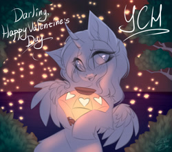 Size: 4000x3530 | Tagged: safe, artist:shinoshai, oc, pony, commission, holiday, solo, valentine's day, your character here