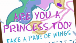 Size: 1280x720 | Tagged: dead source, safe, artist:eilemonty, artist:pixelkitties, big macintosh, princess cadance, princess celestia, trixie, twilight sparkle, alicorn, pony, unicorn, g4, 2013, alicornified, animated, artifact, big crown thingy, bigmacicorn, brony history, comic, comic dub, dan, element of magic, female, flyer, hilarious in hindsight, hoof shoes, horn, horse collar, i'm a princess are you a princess too?, jewelry, link in description, male, mare, nostalgia, old art, peytral, princess big mac, race swap, regalia, sharp horn, sound, spread wings, stallion, tiara, twilight sparkle (alicorn), twilightlicious, unicorn twilight, video, voice acting, webm, wings, youtube, youtube link, youtube video