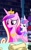 Size: 677x1080 | Tagged: safe, screencap, princess cadance, princess flurry heart, alicorn, pony, g4, the crystalling, baby, baby pony, book, cropped, crown, duo, female, jewelry, mother and child, mother and daughter, peytral, regalia, scroll