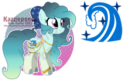 Size: 1024x690 | Tagged: safe, artist:kazziepones, oc, oc only, oc:ocean wish, earth pony, pony, female, mare, simple background, solo, transparent background