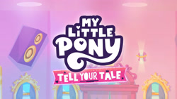 Size: 3072x1727 | Tagged: safe, screencap, g5, my little pony: tell your tale, ponykind parade-emonium, spoiler:g5, spoiler:my little pony: tell your tale, spoiler:tyts01e45, my little pony logo, no pony