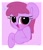 Size: 1371x1601 | Tagged: safe, artist:starbatto, berry punch, berryshine, earth pony, pony, g4, blushing, bust, open mouth, portrait, simple background, solo