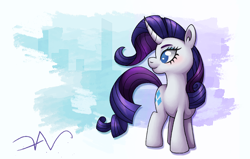 Size: 2200x1400 | Tagged: safe, artist:swasfews, rarity, pony, unicorn, g4, solo