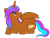 Size: 1080x810 | Tagged: safe, oc, oc only, oc:hope, alicorn, pony, cute, eyelashes, female, horn, lying down, mare, quadrupedal, simple background, solo, spread wings, tail, transparent background, two toned mane, two toned tail, wings