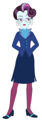 Size: 1900x5674 | Tagged: safe, artist:gmaplay, principal abacus cinch, human, equestria girls, g4, clothes, crystal prep academy, crystal prep academy uniform, crystal prep shadowbolts, female, glasses, school uniform, simple background, solo, transparent background