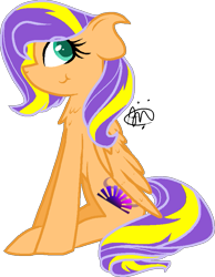 Size: 671x864 | Tagged: safe, artist:gallantserver, oc, oc only, oc:sunrise beauty, pegasus, pony, female, mare, simple background, solo, transparent background