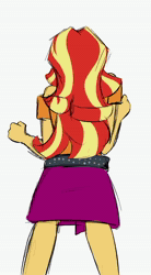 Size: 1056x1920 | Tagged: safe, artist:yuris, sunset shimmer, twilight sparkle, human, equestria girls, g4, my little pony equestria girls: better together, animated, female, french, sound, tiktok, webm, youtube