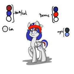 Size: 1280x1280 | Tagged: safe, artist:ask-chilepony, oc, oc only, pegasus, pony, chile, nation ponies, pegasus oc, ponified, reference sheet, simple background, solo, white background