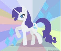 Size: 10888x9167 | Tagged: safe, artist:margaritaenot, rarity, pony, unicorn, g4, simple background, solo, vector