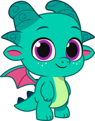 Size: 1428x1815 | Tagged: safe, sparky sparkeroni, dragon, g5, my little pony: tell your tale, official, netflix, simple background, solo, transparent background
