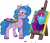 Size: 4695x4023 | Tagged: safe, izzy moonbow, pony, unicorn, g5, my little pony: tell your tale, official, absurd resolution, female, mare, netflix, painting, simple background, solo, transparent background