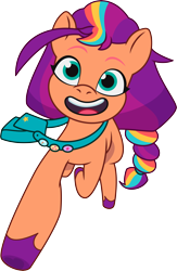 Size: 3969x6091 | Tagged: safe, sunny starscout, earth pony, pony, g5, my little pony: tell your tale, official, absurd resolution, female, mane stripe sunny, mare, netflix, simple background, solo, transparent background