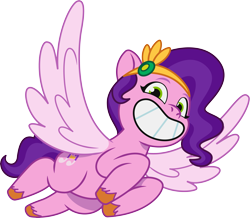 Size: 4719x4114 | Tagged: safe, pipp petals, pegasus, pony, g5, my little pony: tell your tale, official, absurd resolution, female, mare, netflix, simple background, solo, spread wings, transparent background, wings