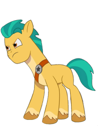Size: 831x1059 | Tagged: safe, edit, edited screencap, screencap, hitch trailblazer, earth pony, pony, g5, my little pony: tell your tale, one trick pony (episode), spoiler:g5, spoiler:my little pony: tell your tale, spoiler:tyts01e20, angry, background removed, male, not a vector, simple background, solo, stallion, transparent background, vector