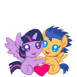 Size: 720x720 | Tagged: safe, artist:mlplary6, flash sentry, twilight sparkle, alicorn, pegasus, pony, g4, animated, baby, baby flash sentry, baby pony, babylight sparkle, colt, colt flash sentry, cute, daaaaaaaaaaaw, diasentres, duo, female, filly, filly twilight sparkle, foal, gif, heart, hug, looking at you, male, ship:flashlight, shipping, simple background, sitting, smiling, smiling at you, straight, transparent background, twiabetes, twilight sparkle (alicorn), younger