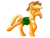 Size: 2880x2160 | Tagged: safe, artist:stellardust, applejack, earth pony, pony, g4, apple, applejack's hat, backpack, bag, bread, cowboy hat, cute, ear fluff, eyes closed, female, food, happy, hat, high res, jackabetes, jam, mare, saddle bag, simple background, solo, transparent background, walking, zap apple, zap apple jam