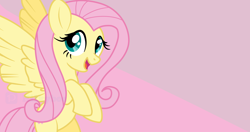 Size: 4096x2160 | Tagged: safe, artist:milkyboo898, fluttershy, pegasus, pony, g4, hind legs, solo, wallpaper