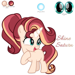 Size: 2048x2048 | Tagged: safe, artist:harmonyvitality-yt, oc, oc only, oc:shine saturn, pony, unicorn, g4, base used, female, filly, foal, high res, horn, offspring, parent:starlight glimmer, parent:sunburst, parents:starburst, raised hoof, simple background, transparent background, unicorn oc