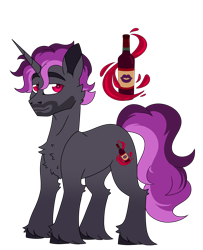 Size: 3579x4399 | Tagged: safe, artist:crazylooncrest, artist:crazysketch101, oc, oc only, oc:strut bronco, pony, unicorn, horn, simple background, solo, transparent background, unicorn oc, unshorn fetlocks