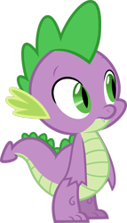 Size: 1677x2932 | Tagged: safe, artist:starryshineviolet, spike, dragon, g4, winter wrap up, confused, male, simple background, solo, transparent background, vector