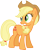 Size: 3000x3794 | Tagged: safe, artist:cloudy glow, applejack, earth pony, pony, g4, my little pony: friendship is magic, three's a crowd, .ai available, applejack's hat, cowboy hat, female, hat, high res, mare, simple background, solo, transparent background, vector