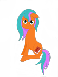 Size: 1536x2048 | Tagged: safe, artist:script singer, oc, oc only, oc:script singer, earth pony, pony, crying, earth pony oc, simple background, solo, transparent background