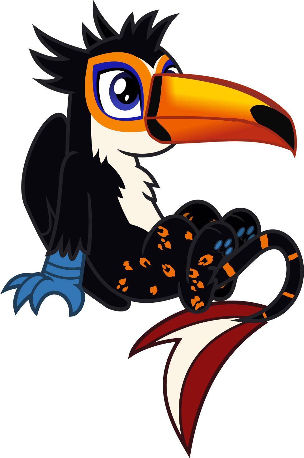 safe artist lightningbolt derpibooru exclusive oc oc only oc tristão bird