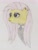 Size: 1467x1956 | Tagged: safe, artist:ceffyl-dŵr, fluttershy, pegasus, pony, g4, fluttergoth, solo, traditional art