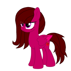 Size: 4096x4096 | Tagged: safe, artist:foxyfell1337, oc, oc only, oc:chibi cherry, pegasus, pony, absurd resolution, base used, eye clipping through hair, female, mare, pegasus oc, simple background, solo, transparent background