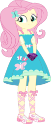 Size: 288x692 | Tagged: safe, artist:invisibleink, edit, editor:incredibubbleirishguy, fluttershy, human, equestria girls, g4, beautiful, chaos emerald, cute, female, fluttershy boho dress, happy birthday, shyabetes, simple background, solo, sonic the hedgehog (series), transparent background, vector, wrong aspect ratio