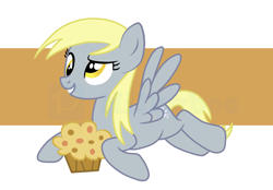 Size: 8744x6072 | Tagged: safe, artist:milkyboo898, derpy hooves, pegasus, pony, g4, solo